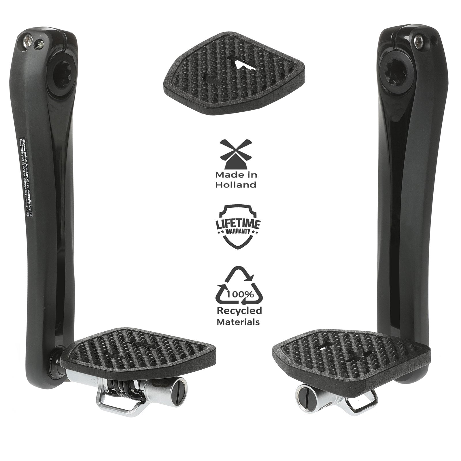 Pedal Plate Adapter for Crankbrothers Eggbeater & Candy