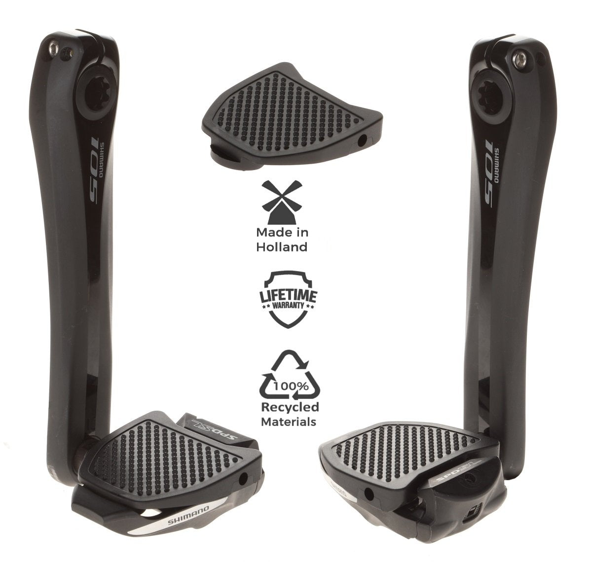 pedal plate spd Pedal Plate Adaptor for Shimano SPD-SL – Bspoke Velo