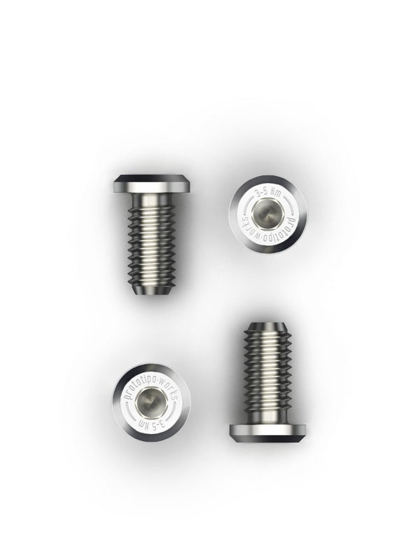 Prototipo Works – Ultra Low Profile TYPE C 7.9mm Bolts (Silver)