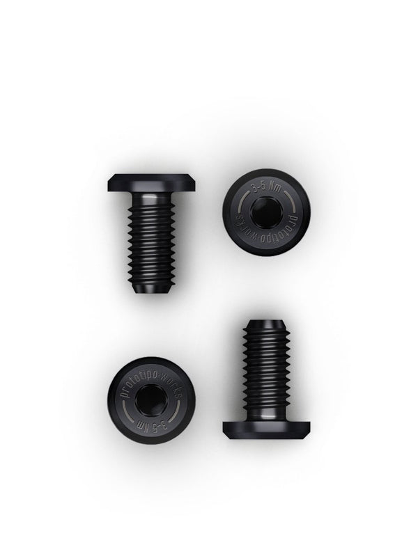 Prototipo Works – Ultra Low Profile TYPE C 9.0 mm Bolts (Black)