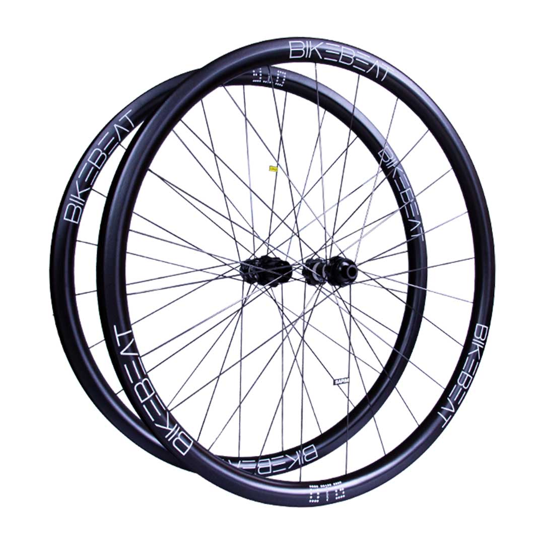 BIKE BEAT AufSTEIGER LITE DISC ALL ROAD/GRAVEL CARBON WHEEL SET