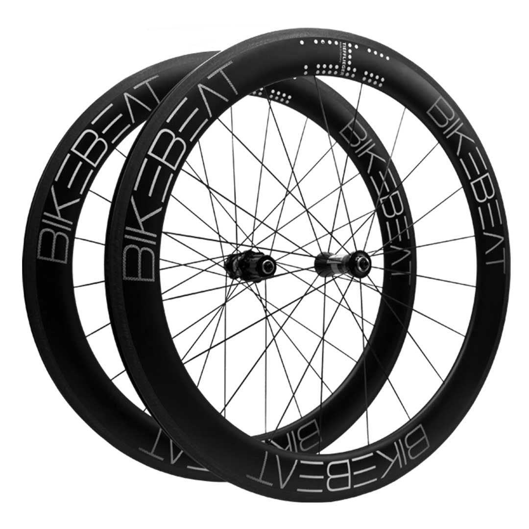 BIKE BEAT TIEFFLIEGER LITE CARBON WHEEL SET DISC 62MM