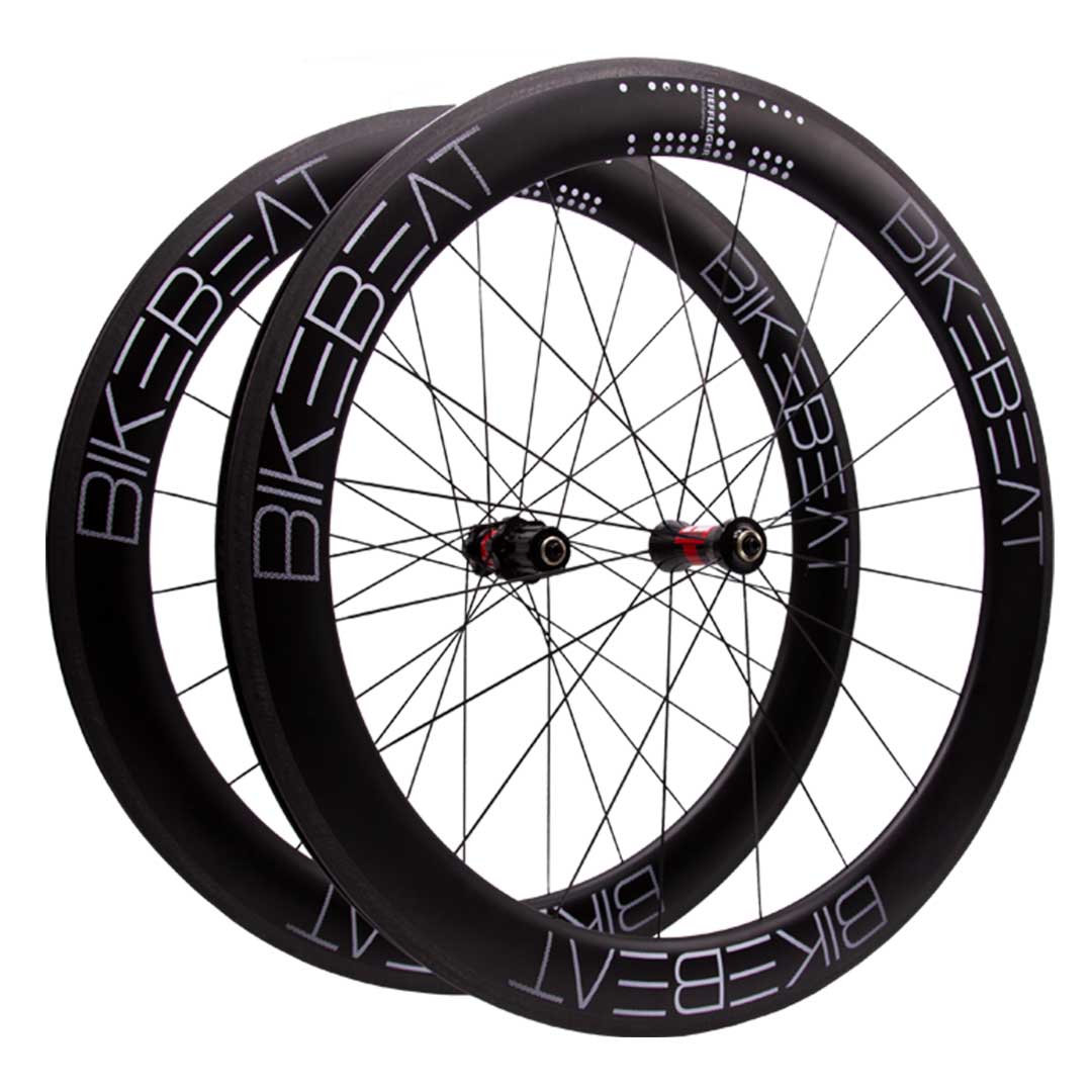 BIKE BEAT TIEFFLIEGER PREMIUM CARBON WHEEL SET 62mm