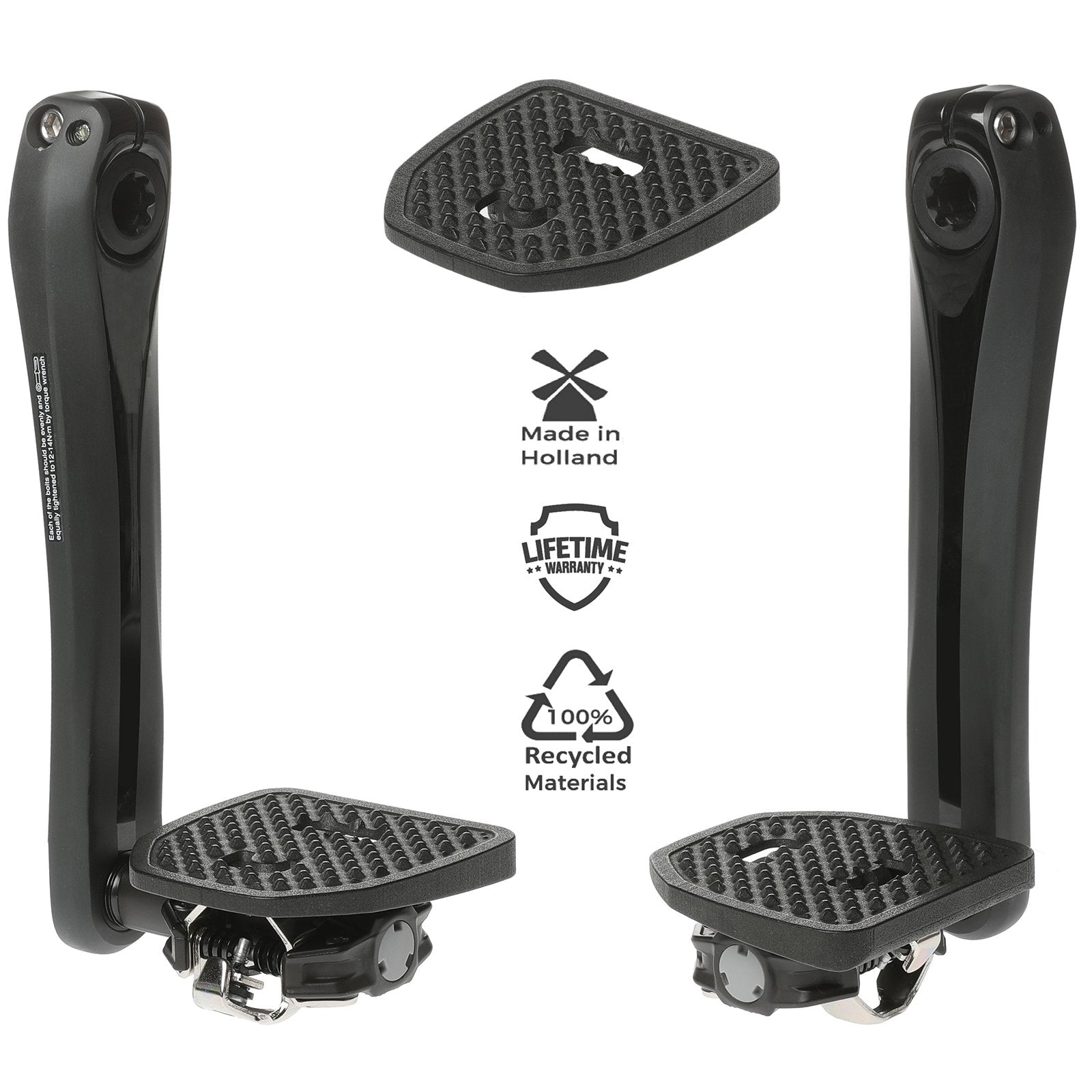 Pedal Plate Adapter for Shimano SPD & Look X-Track