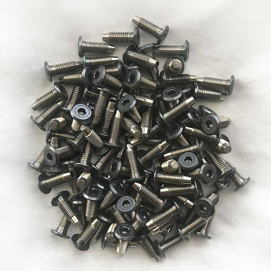 Prototipo Works – Original Bidon Cage Bolts 3-5Nm (Charcoal PVD)