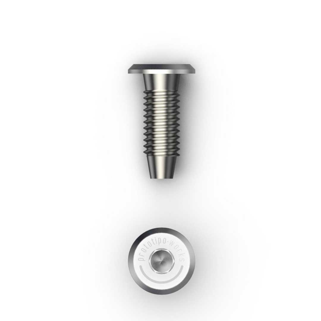 Prototipo Works – Original Bidon Cage Bolts 3-5Nm (Silver PVD)