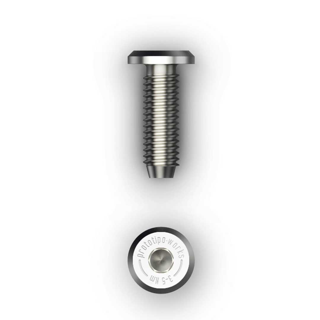 Prototipo Works – Ultra Low Profile Porter Bolts (Silver)