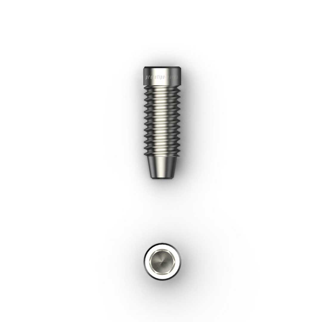Prototipo Works - Under Flush Bidon Cage Boss Blank 5.5mm V2 (Silver)