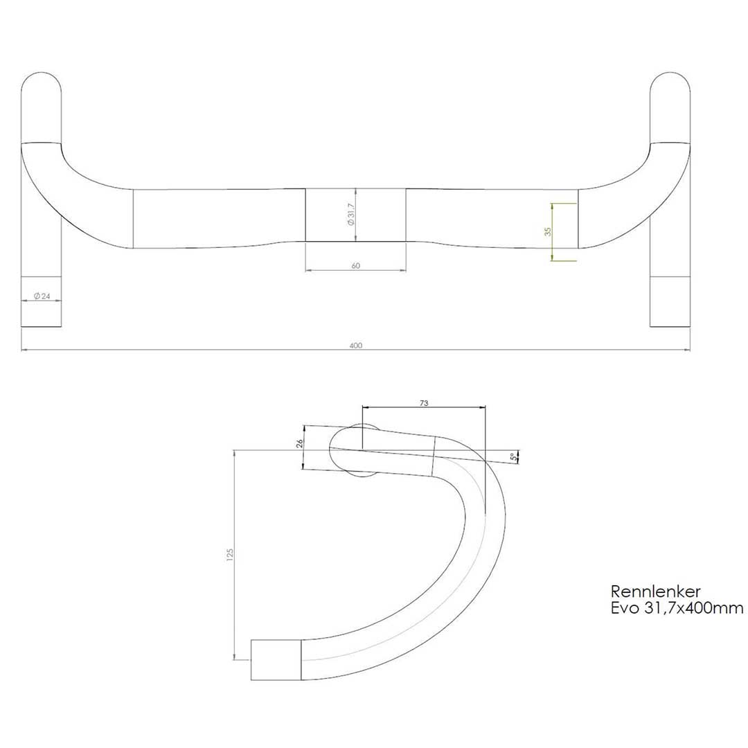 Schmolke – Roadbars Oversized EVO TLO