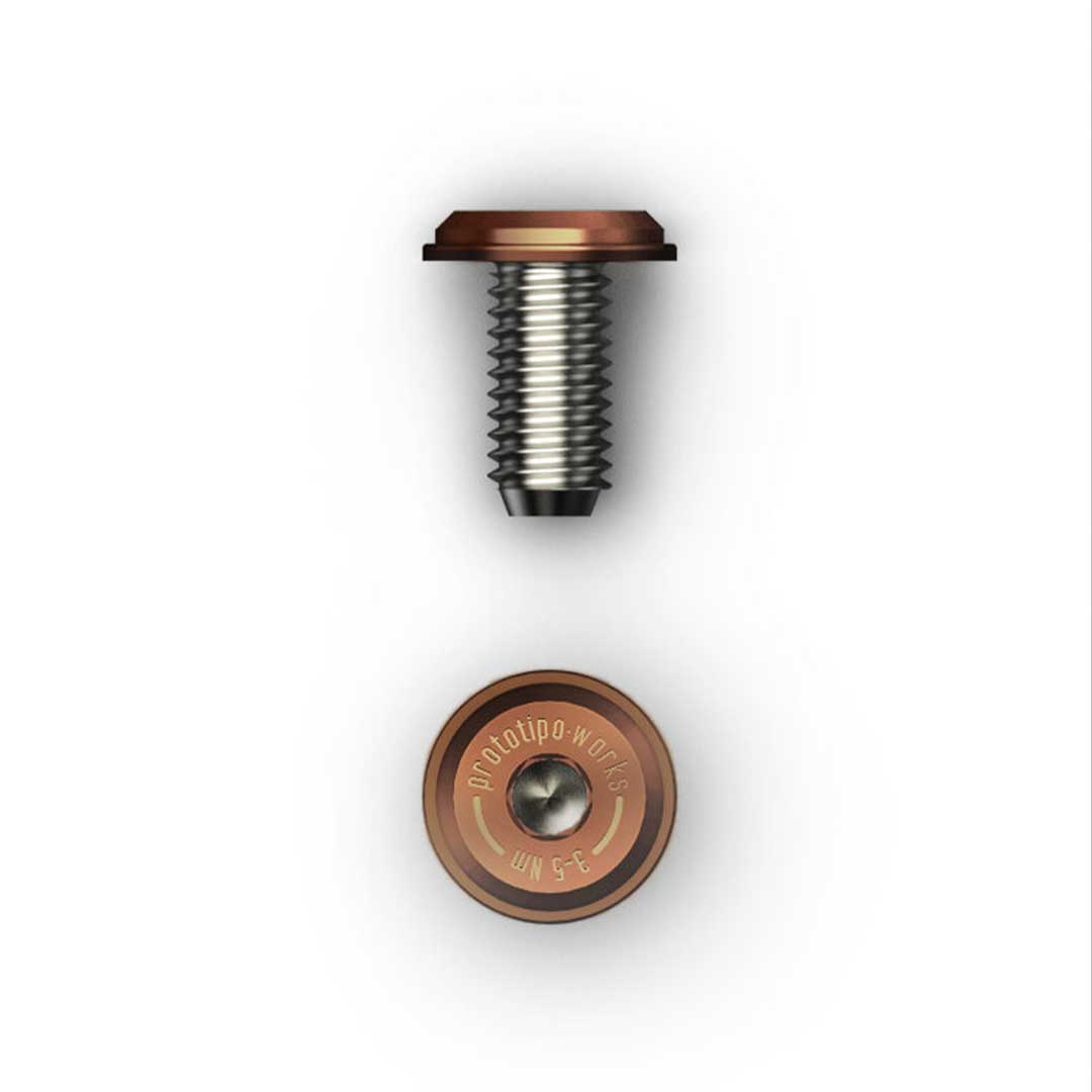 Prototipo Works – Low Profile Bidon Cage Bolts (Sedona)