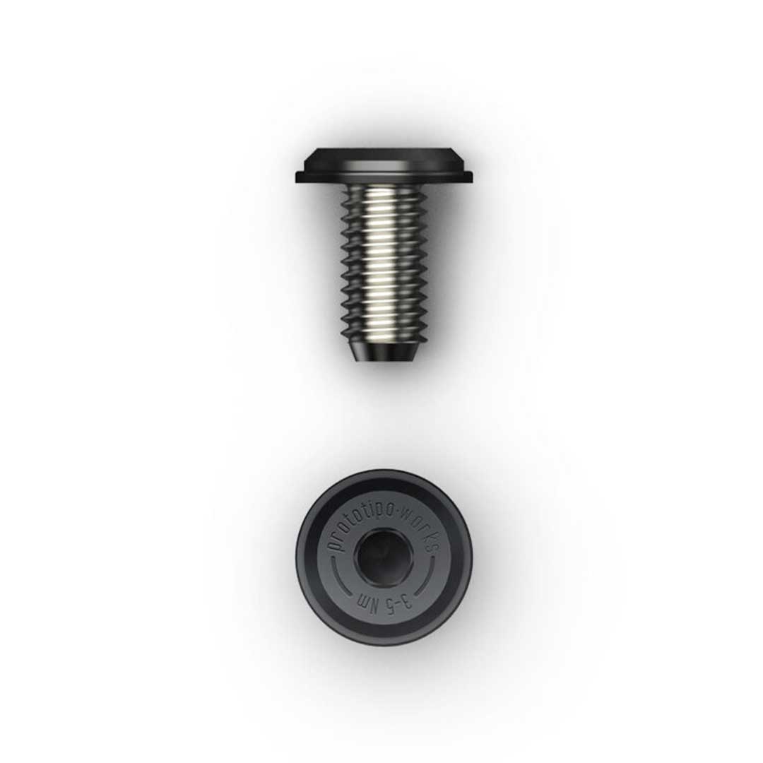 Prototipo Works – Low Profile Bidon Cage Bolts (Charcoal)