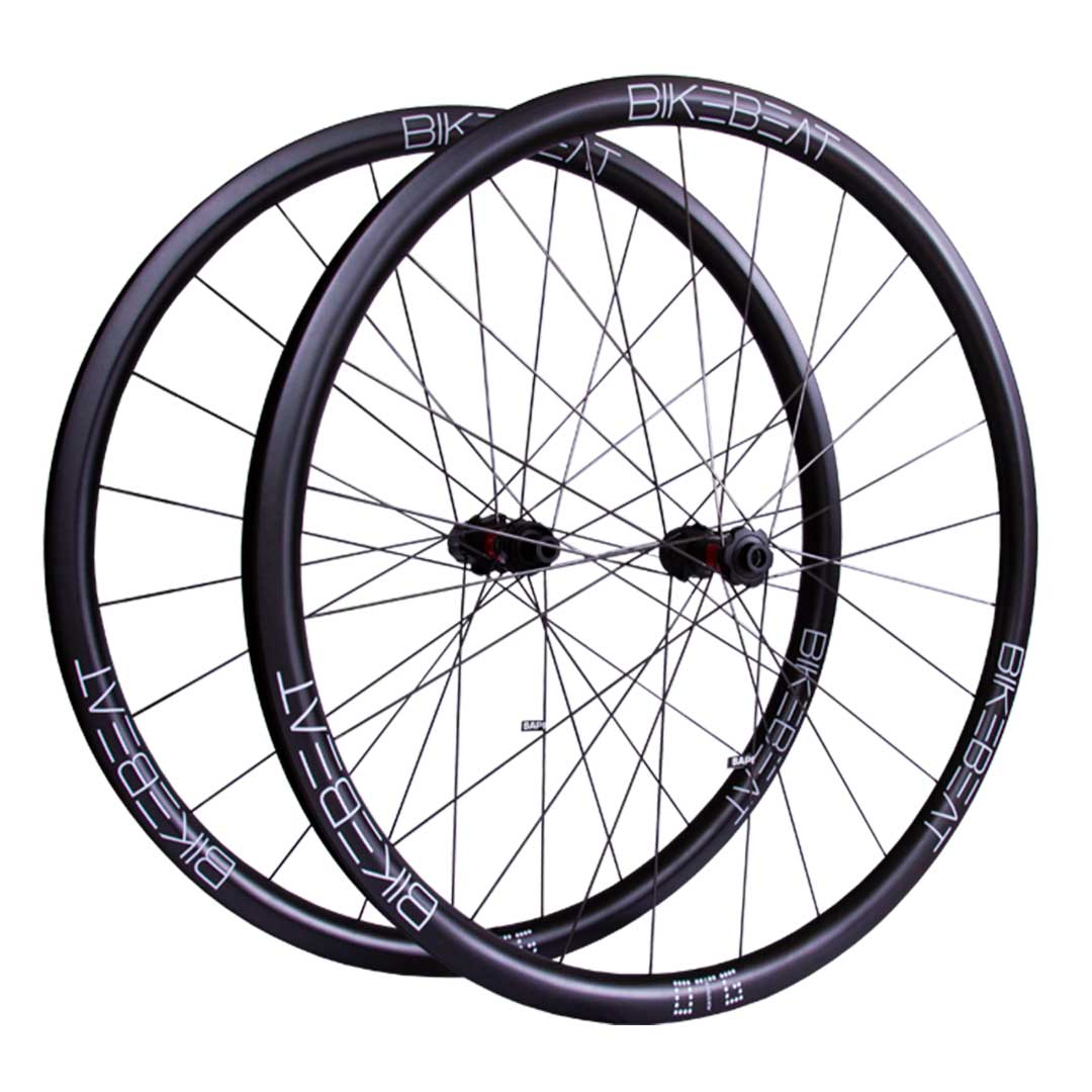 BIKE BEAT AufSTEIGER PREMIUM DISC ALL ROAD/GRAVEL CARBON WHEEL SET