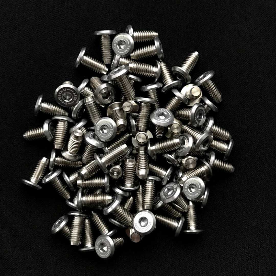 Prototipo Works – Ultra Low Profile Bidon Cage Bolts (Silver)