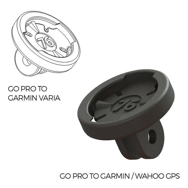 76 Projects – 3D Printed GoPro to Garmin Varia Mount 515/715